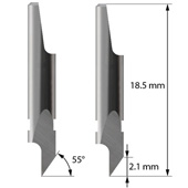 Z4 Drag blade, round-stock Max. cutting depth: 2.1 mm
